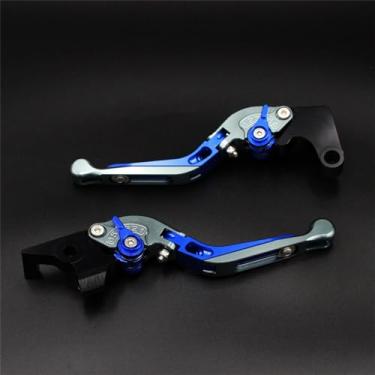 Imagem de EEASSA Guiador de freio de embreagem de motocicleta CNC ajustável dobrável alavanca de embreagem de freio para Honda CBR500R CB500F CB500X CBR CB 500 R F X 2013-2018 (Cor: Q)
