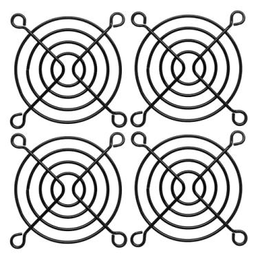 Imagem de Grelha de dedo para ventilador preto de 60 mm, 4 Pack