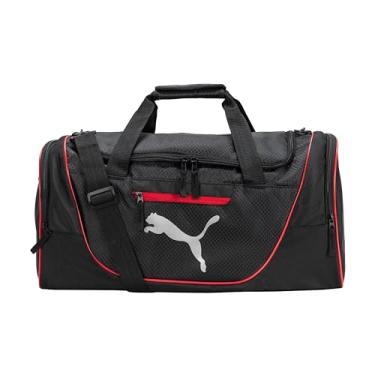 Imagem de PUMA Bolsa esportiva Evercat Contender, Preto/vermelho, tamanho nico
