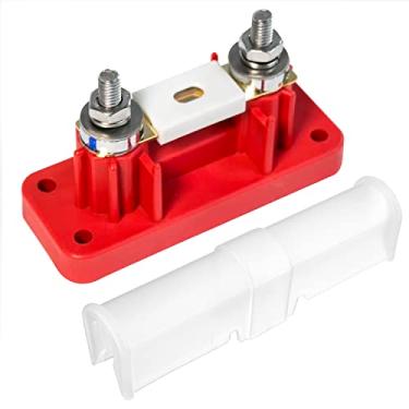 Imagem de Spartan Power Kit de fusível e suporte de cerâmica ANL de 400 Amp vermelho