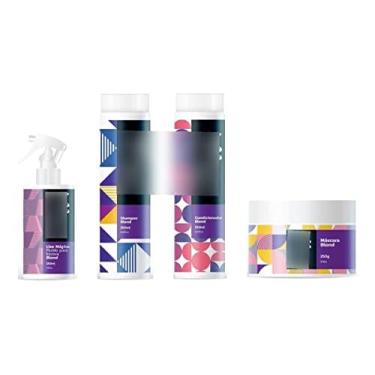 Imagem de Ohmygod Blond Shampoo e Condicionador e Máscara e Liso Mágico