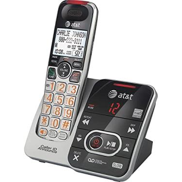 Imagem de AT&T Crl32102 Dect_6.0 Telefone Fixo De 1 Monofone Prateado/Preto Botão