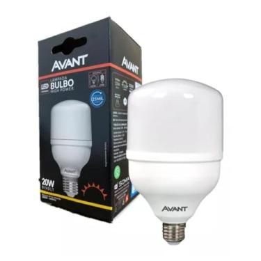 Imagem de LÂMPADA BULBO HP LED, 20W, EMISSÃO DE LUZ AMARELA 3000K, SOQUETE E27, BIVOLT, AVANT