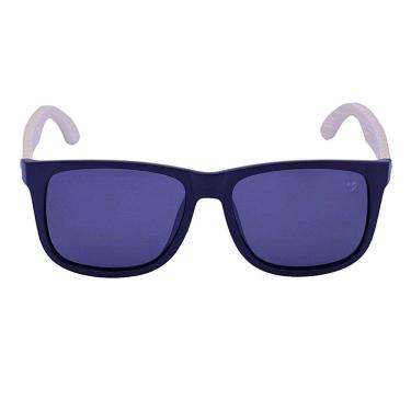 Imagem de Óculos De Sol Esportivo Justin Acetato Haste Madeira Polarizado Mackage - Fiji-Masculino