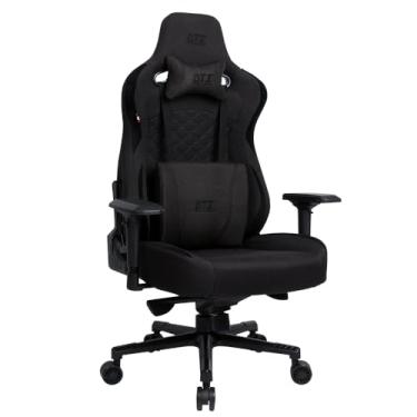 Imagem de Cadeira Gamer DT3 Rhino Fabric, ergonomica e confortável em Tecido DT3 TechSoft™, espuma injetada, estrutura reforçada em aço, braços 4D+, suporta até 200kg e altura máx. de 2,00m (Cool Black)