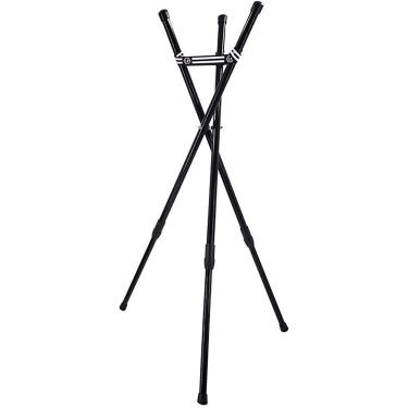 Imagem de Tambor de língua de aço retrátil e suporte de handpan, suporte de tambor de construção de tripé reforçado de ferro, ideal para instrumento de percussão de 10 a 22 polegadas (tamanho: pequeno