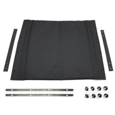 Imagem de Peças de reposição para assento de cadeira de transporte, estofamento de assento de nylon para cadeira de rodas, largura: 43 x 40 cm, compatível: TR37E-SV, ATC17, etc. com núcleo de ferro e ferragens,