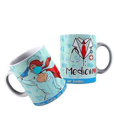 Imagem de Canecas de Porcelana Personalizadas Profissões 6 (Medicina1)