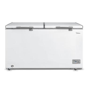 Imagem de Freezer Horizontal 2 portas 362L 3 em 1 Branco Midea MDRC522FZD011-127v