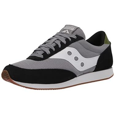 Imagem de Saucony Tênis masculino Hornet, Preto/cinza, 3.5