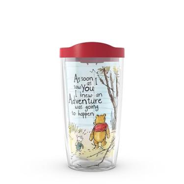 Imagem de Tervis Disney-Winnie the Pooh Adventure Copo de viagem isolado e tampa, 1 unidade (pacote com 1)
