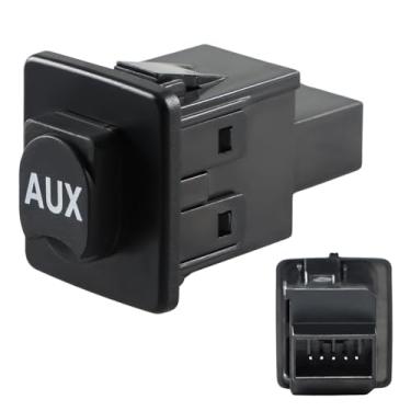 Imagem de KPALAG Tomada auxiliar de tomada de entrada auxiliar para carro compatível com Honda Civic 2012 Substituição: 39112-TR0-A01