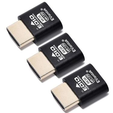 Imagem de Adaptador de tela virtual HDMI 8K 120Hz – emulador de monitor de alta resolução | Suporta HDMI 2.1, simula tela 8K @30Hz/4K @120Hz | Ideal para testes de GPU, servidores sem cabeça, operações de