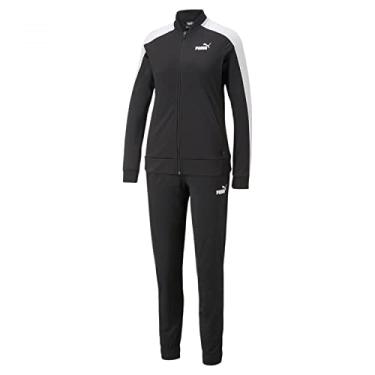 Imagem de Agasalho Puma Baseball Tricot CL Feminino Preto