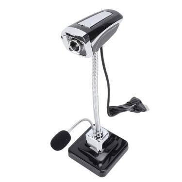 Imagem de Webcam de 640 X 480 Pixels Com Microfone, Câmera Web de Computador USB, Câmera de Computador Com Foco Ajustável de 360 ​​graus Com Microfone Oculto de Ruído, para Laptop