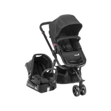 Imagem de Carrinho de Bebê com Bebê Conforto Safety 1st - Travel System Mobi 0 a