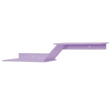 Imagem de Prateleira Zig Zag - MDF - Várias Cores - era uma vez baby store, Lilá