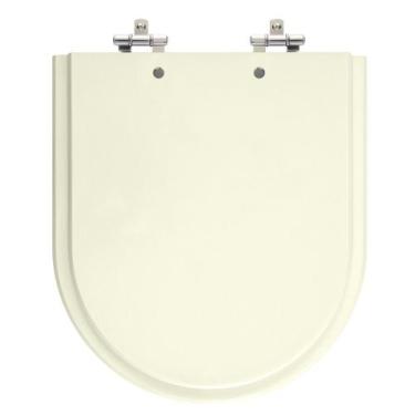 Imagem de Assento Sanitário Riviera Pergamon (Bege Claro) Tampa para Vaso Celite