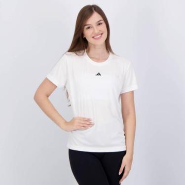 Imagem de Camiseta Adidas Basic Treino Feminina Branca, G