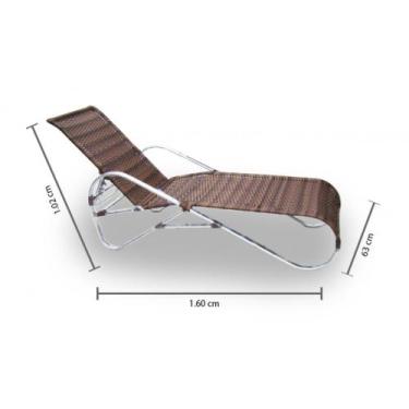 Imagem de Cadeira de Piscina São Tomé Grande - Mundo dos Sintéticos