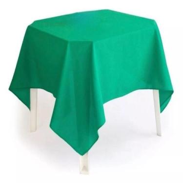 Imagem de Kit 5 Toalhas de Mesa Tecido Oxford Quadrada 1,50m x 1,50m - HD Enxova
