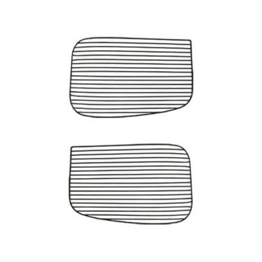 Imagem de Protetor de Farol para Mercedes-Benz Axor - Preto - Fabbof