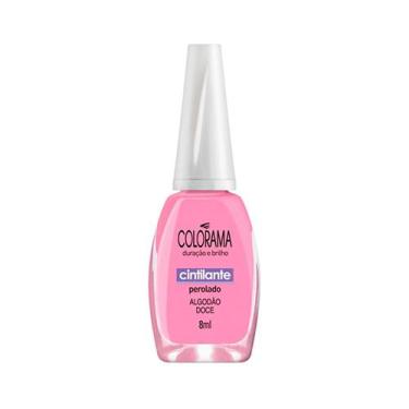 Imagem de Esmalte Colorama Cor Algodão Doce Perolado Cintilante com 8ml, Algodão