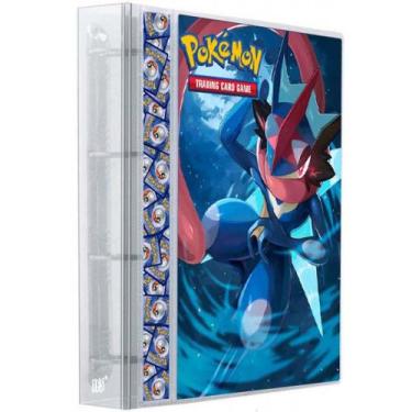 Imagem de Pasta Fichário Álbum Cristal Cartas Cards Pokémon Com 30 Folhas 9 Bols