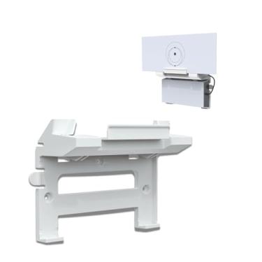 Imagem de Tesha Roteador e fonte de alimentação Starlink Gen 3 2 em 1, suporte de parede ABS branco com organizador de cabos para kit de nó de malha Starlink, suporte Starlink para trailer, sala de estar,