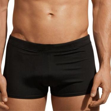 Imagem de Sunga Masculina Praia Piscina Verão - Slim Fitness, Preto, G, Homem, H