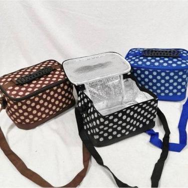 Imagem de Bolsa Térmica Tranversal Com Alça De Mão Marmita Lanche - Unistar, Ver
