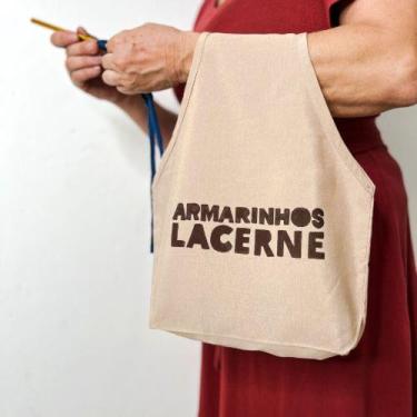 Imagem de Bolsa Porta Novelos Armarinhos Lacerne 30x36cm