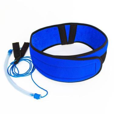 Imagem de Kit - Cinto para Natação Estacionária Marca D'água Ergoswim + Cabo adi