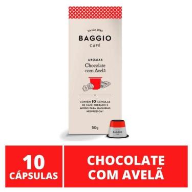 Imagem de 10 Cápsulas Nespresso  Chocolate com Avelã - Baggio Café