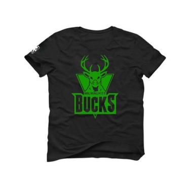 Imagem de Camiseta Giannis Antetokounmpo Basquete Milwaukee Buck Retro - Loja Wh