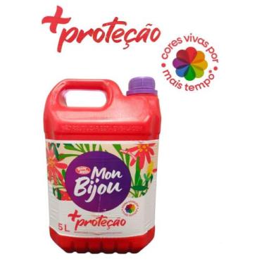 Imagem de Amaciante Mon Bijou Proteção Perfume em Galão 5 Litros - BMB