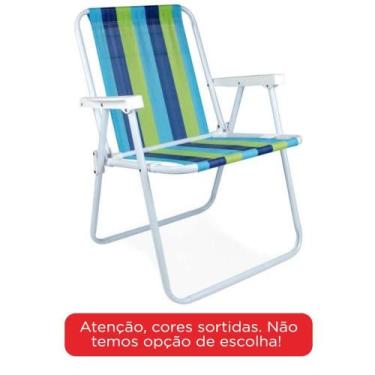 Imagem de Cadeira de Praia Mor Aço Alta 