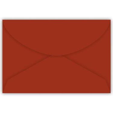 Imagem de Envelope para Cartão de Visita Colorido Vinho Color PLUS 80G Caixa com