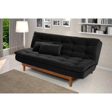 Imagem de Sofá Cama Dubai Madero - Império Estofados, Preto 381