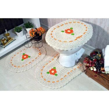 Imagem de Jogo de Banheiro em Crochê Lisandra