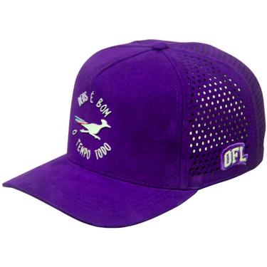 Imagem de Boné Aeroflex OFL Deus é bom o tempo todo Roxo