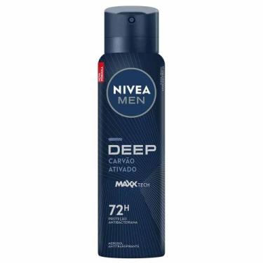 Imagem de Desodorante Masculino Aerosol NIVEA MEN Deep Original, 150ml