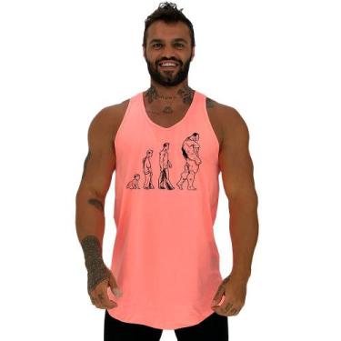Imagem de Regata Longline Estampada Masculina MXD Conceito Evolução, Masculino, 