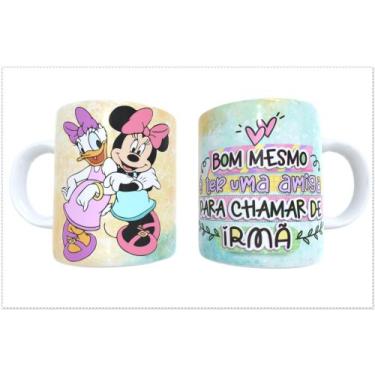Imagem de Caneca Porcelana Bom Mesmo é Ter uma Amiga Para Chamar de Irmã Est. Am