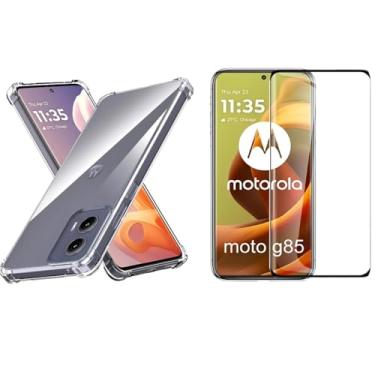 Imagem de BLANCE, Kit Capa Anti Shock + Pelicula 3D Para Moto G85