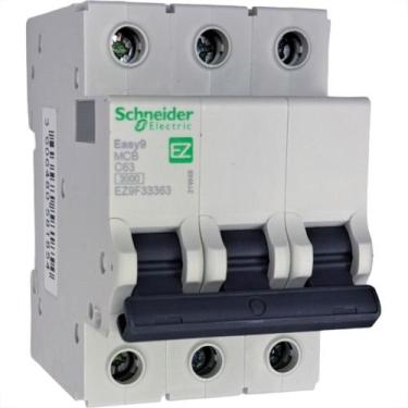 Imagem de Disjuntor Schneider ''Din'' Tripolar 63A. C