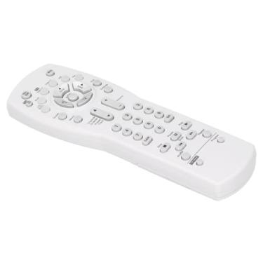 Imagem de Controlador de Media Center Com TVDVDVCRAUXFunções de e Vídeo para Série AV 3-2-1, Controle Remoto de Substituição Ideal para Entretenimento Doméstico, Material ABS Branco