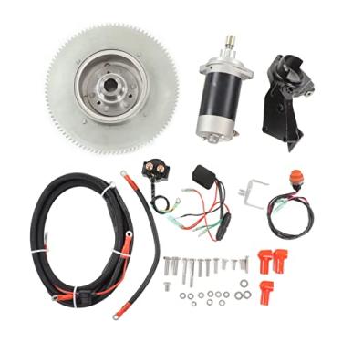 Imagem de Kit de Partida Elétrica Modificada Traseira do Motor Externo 3 Kit de Partida de Motor Elétrico para Acessórios de Volante 61T 61N 63P Adequados Com Motor 2