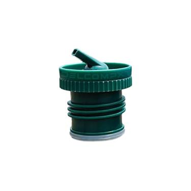 Imagem de DelCampoXT Tampa térmica para Mate - tampa Pico de Mate para garrafa de vácuo clássica - substituição - não original - compatível com Stanley Thermos (1L, 1,5L, 2L) livre de BPA, verde à prova de