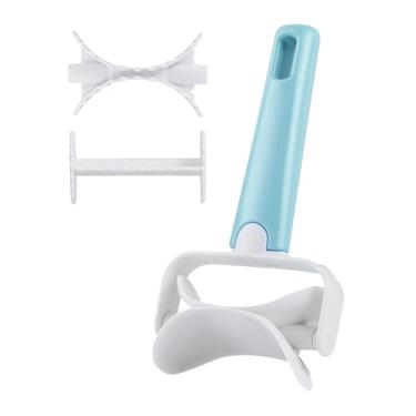 Imagem de Conjunto de rolos de cortador de biscoito - Cortador de massa rolante - Cortador frisado para massa - Rolo de plástico para ravioli, biscoitos, tortas